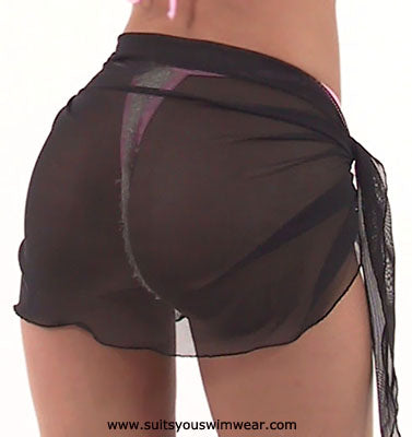 Mesh Sarong Cover-ups, 11 COLORS - Swimwear Accessory by Suits You Sexy, Manufactured in Clearwater, FL
