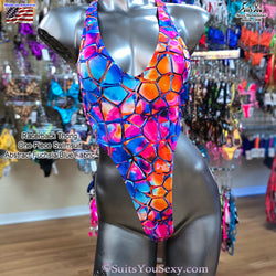 Abstract Swimsuit