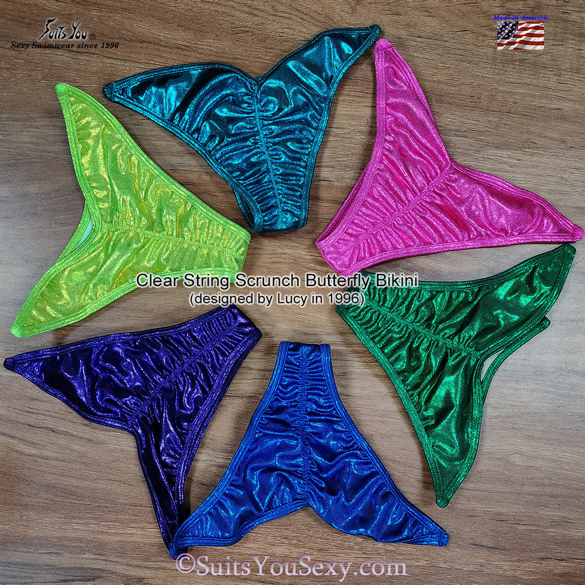 Clear String Bikinis