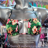Unique Double Slide Top Bikini