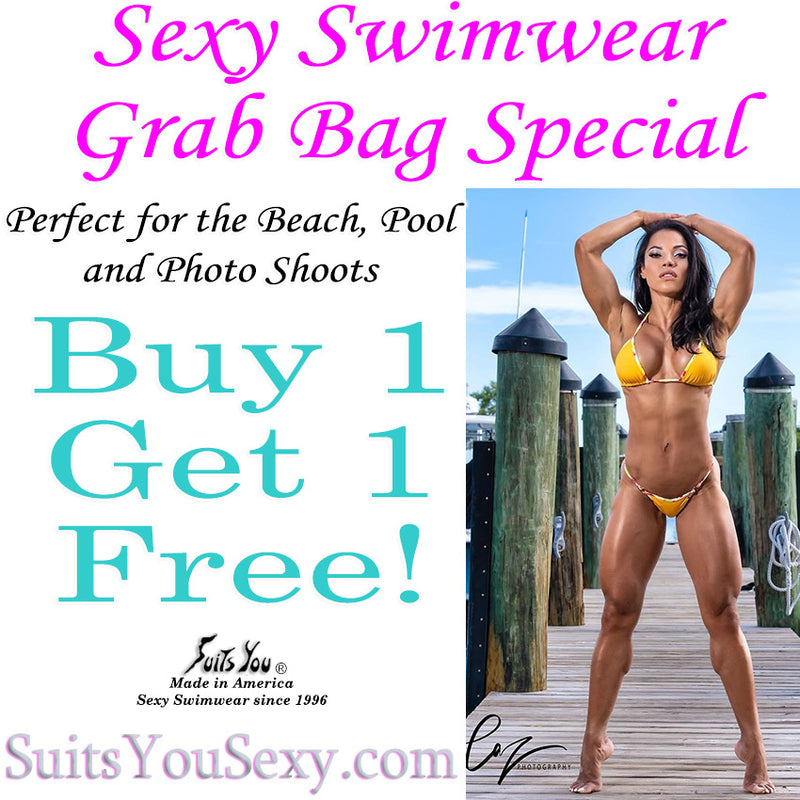 Grab Bag Bikinis, BOGO Swimsuits